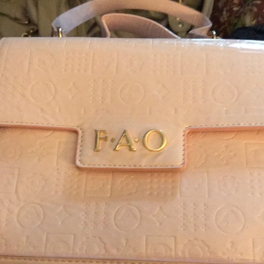 Used FAO pink purse